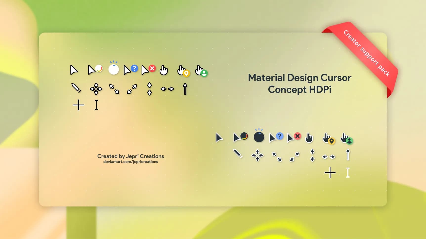 Thumbnail of Material Design Cursor Concept HDPi